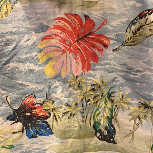 Tropical leaf Lucky Brand Hoodie size large - Picture 6 of 6